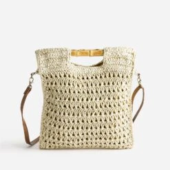Sac à Main TEXTO Beige Tressé