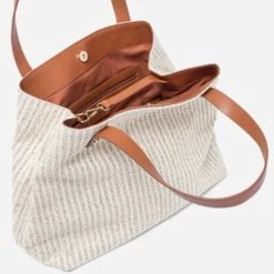 Sac Beige Imitation Raphia -Caprices Chaussures Boutique WWWERM 10699660004 3