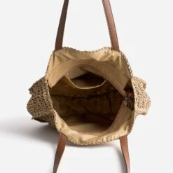 Sac Beige Rond Effet Raphia -Caprices Chaussures Boutique WWWERM 10699660005 4