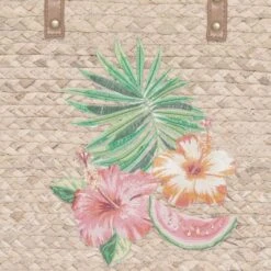 Panier TEXTO Beige Avec Patch Fleurs -Caprices Chaussures Boutique WWWERM 10699660014 3