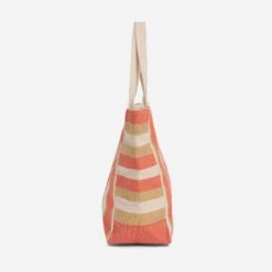 Sac Cabas TEXTO Beige, Corail Et Or -Caprices Chaussures Boutique WWWERM 10699660015 2