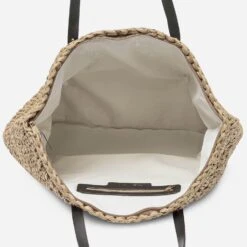 Cabas Beige Effet Raphia à Patch Fleur -Caprices Chaussures Boutique WWWERM 10699660020 4