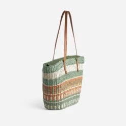 Panier Kaki, écru, Terracotta, Beige Tressé -Caprices Chaussures Boutique WWWERM 10699660040 2