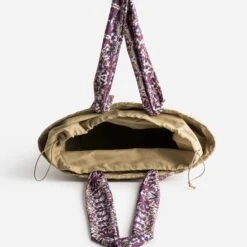 Panier TEXTO Beige Avec Anses Foulard Prune -Caprices Chaussures Boutique WWWERM 10699660042 4