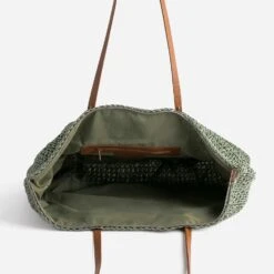 Sac Cabas Kaki Tressé 11 Sac Cabas Kaki Tressé -Caprices Chaussures Boutique WWWERM 10699660046 4