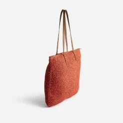Sac Cabas Rouge Tressé -Caprices Chaussures Boutique WWWERM 10699660048 2