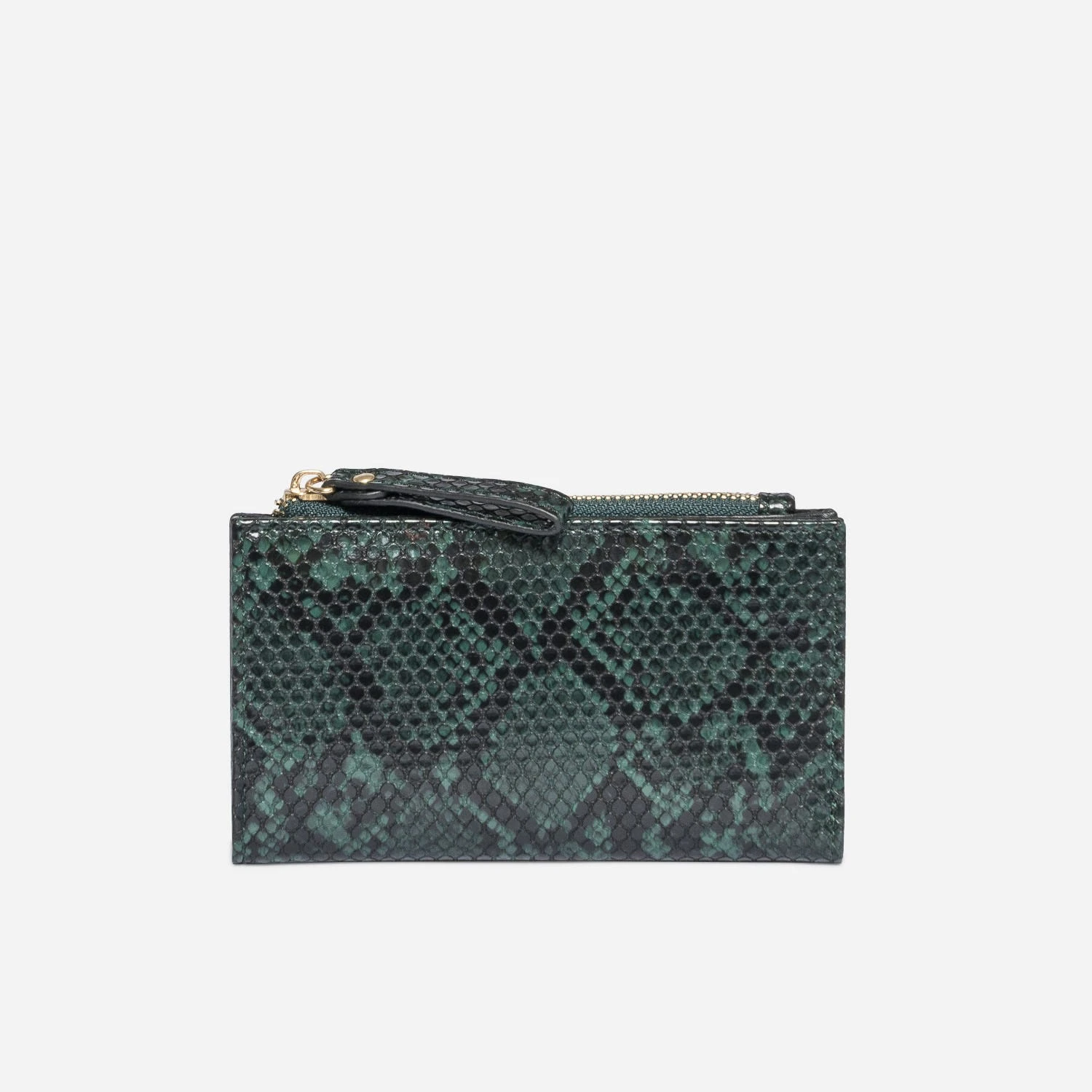 Portefeuille Vert Imprimé Effet Python 3 Portefeuille Vert Imprimé Effet Python
