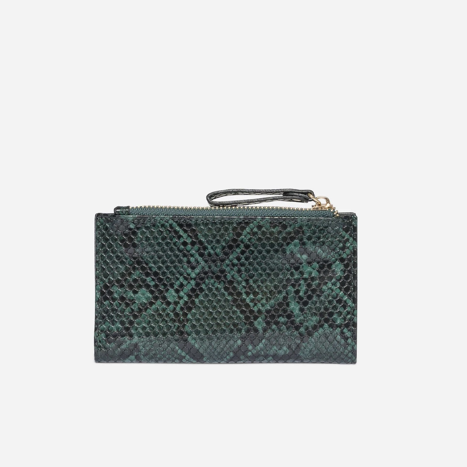 Portefeuille Vert Imprimé Effet Python 4 Portefeuille Vert Imprimé Effet Python – Image 2