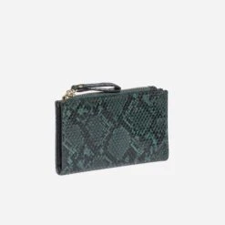 Portefeuille Vert Imprimé Effet Python 8 Portefeuille Vert Imprimé Effet Python -Caprices Chaussures Boutique WWWERM 10699750014 2