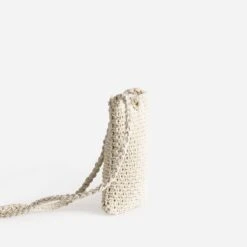 Pochette à Téléphone TEXTO Beige En Macramé -Caprices Chaussures Boutique WWWERM 10699750037 2