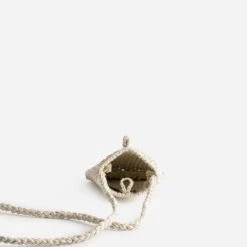 Pochette à Téléphone TEXTO Beige En Macramé -Caprices Chaussures Boutique WWWERM 10699750037 4