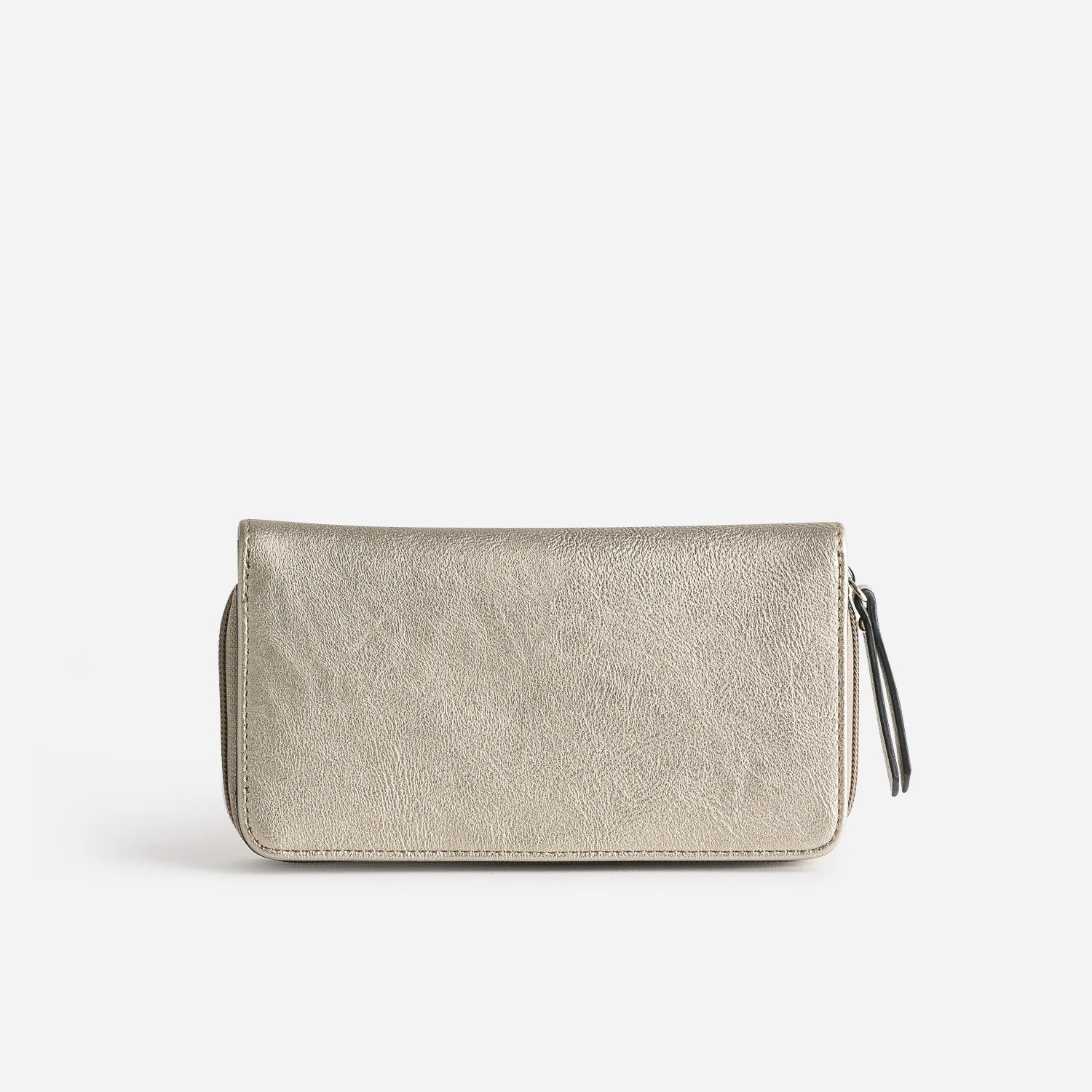 Portefeuille Taupe Métallisé 3 Portefeuille Taupe Métallisé