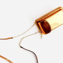 Portefeuille-sac à Portable TEXTO Orange Métallisé 10 Portefeuille-sac à Portable TEXTO Orange Métallisé -Caprices Chaussures Boutique WWWERM 10699750251 3