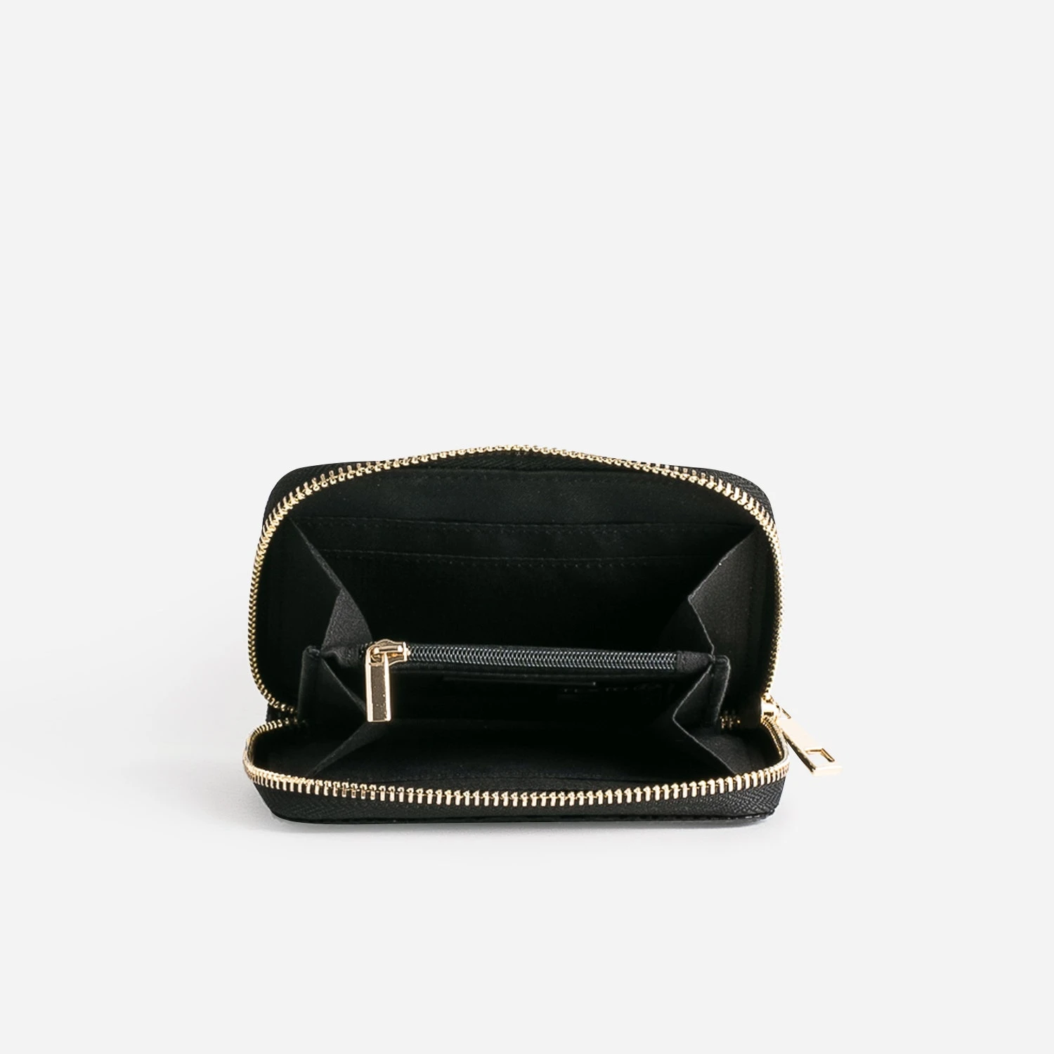 Porte-monnaie TEXTO Noir à Effet Python 5 Porte-monnaie TEXTO Noir à Effet Python – Image 3