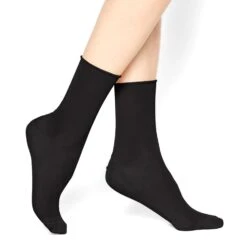 Chaussettes BLEUFORET Noires Fleur De Peau - 37-41 -Caprices Chaussures Boutique WWWERM 10792330166 2