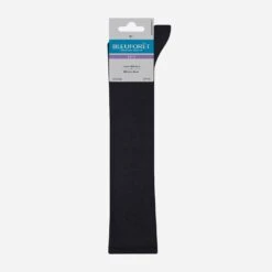 Chaussettes Montantes Noires BLEU FORET Laine Mérinos 37-41