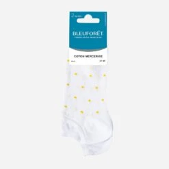 Chaussettes BLEU FORET Blanches Ajourées - 37/41