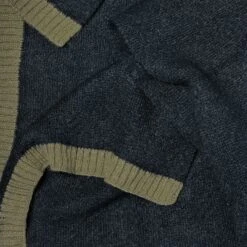 Echarpe Noire Bordée Kaki 5 Echarpe Noire Bordée Kaki -Caprices Chaussures Boutique WWWERM 10792410022 1