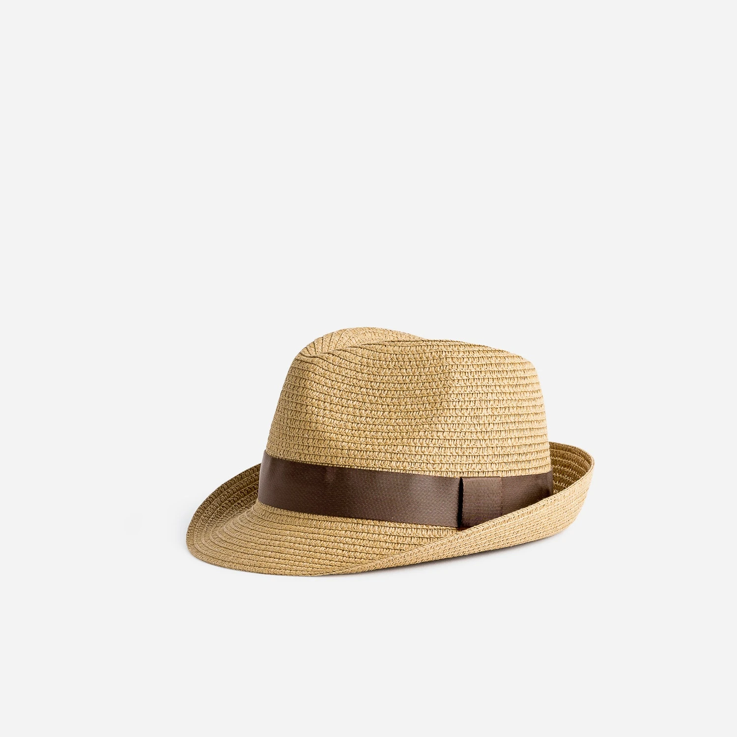 Chapeau Beige En Paille Avec Galon Marron 3 Chapeau Beige En Paille Avec Galon Marron
