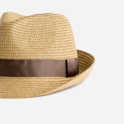 Chapeau Beige En Paille Avec Galon Marron 5 Chapeau Beige En Paille Avec Galon Marron -Caprices Chaussures Boutique WWWERM 10792440029 1