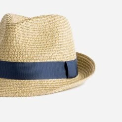 Chapeau Beige En Paille Avec Galon Marine 5 Chapeau Beige En Paille Avec Galon Marine -Caprices Chaussures Boutique WWWERM 10792440030 1