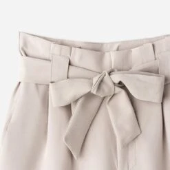 Pantalon Large TEXTO Beige Forme Paper Bag -Caprices Chaussures Boutique WWWERM 10798800008 2