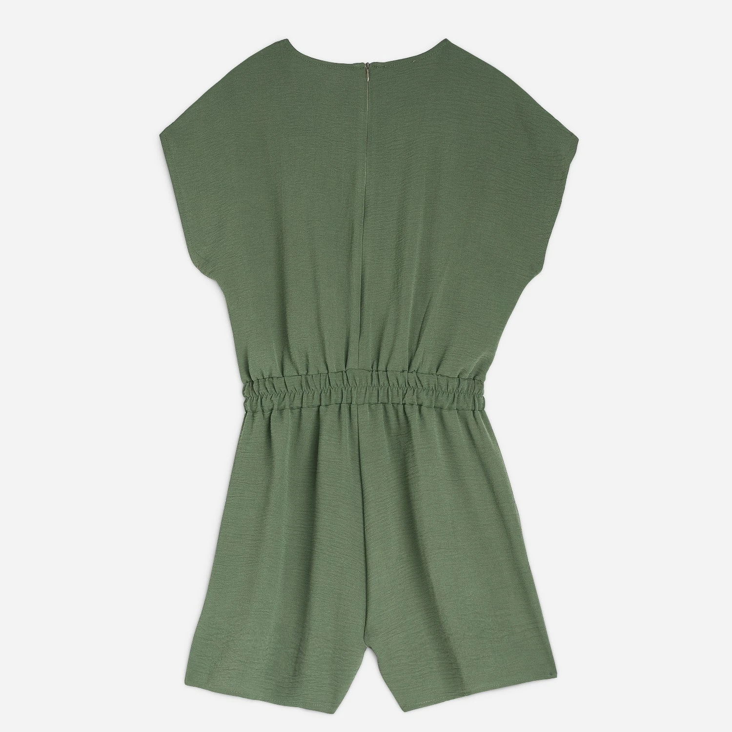 Combi Short TEXTO Kaki Forme Cache-cœur 4 Combi Short TEXTO Kaki Forme Cache-cœur – Image 2