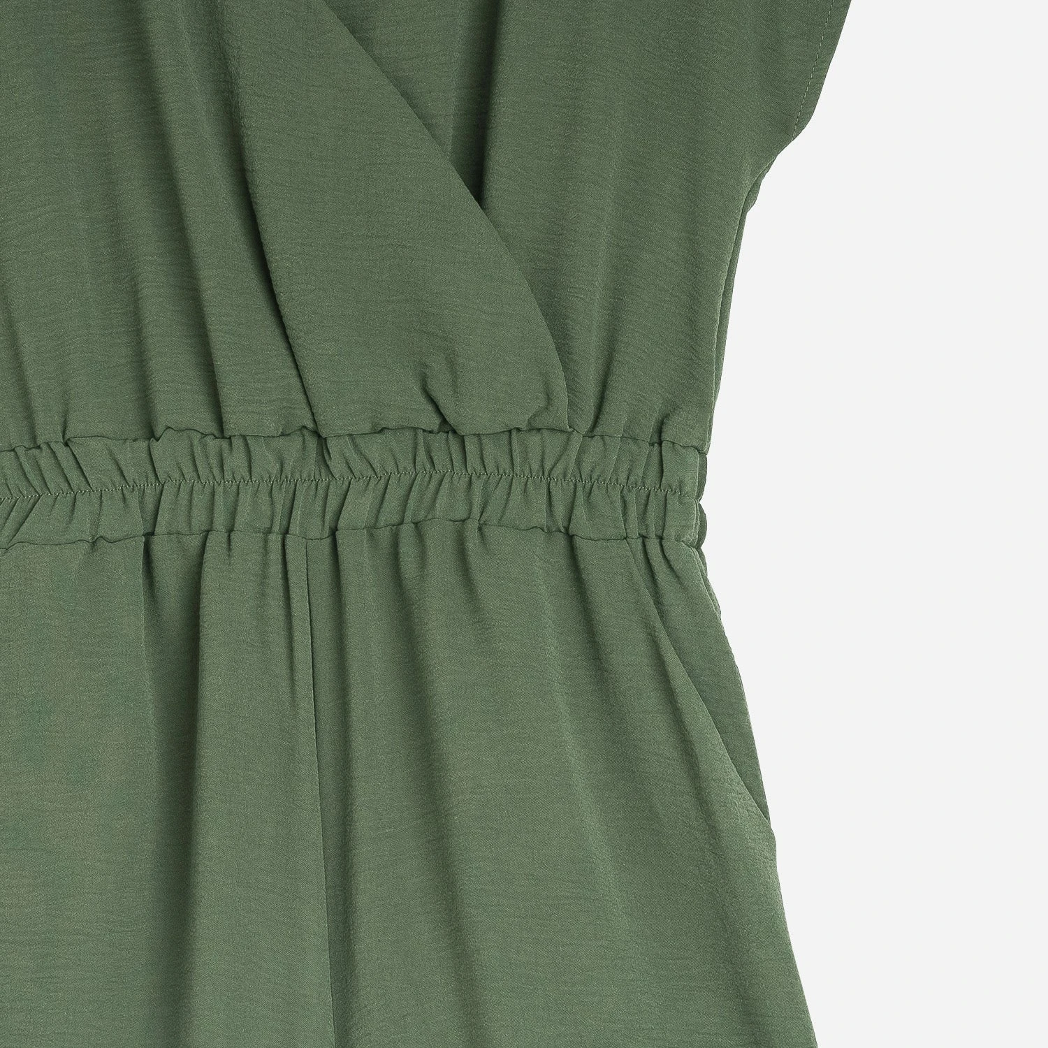 Combi Short TEXTO Kaki Forme Cache-cœur 5 Combi Short TEXTO Kaki Forme Cache-cœur – Image 3