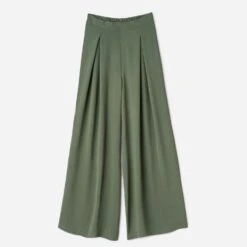 Pantalon Large TEXTO Kaki