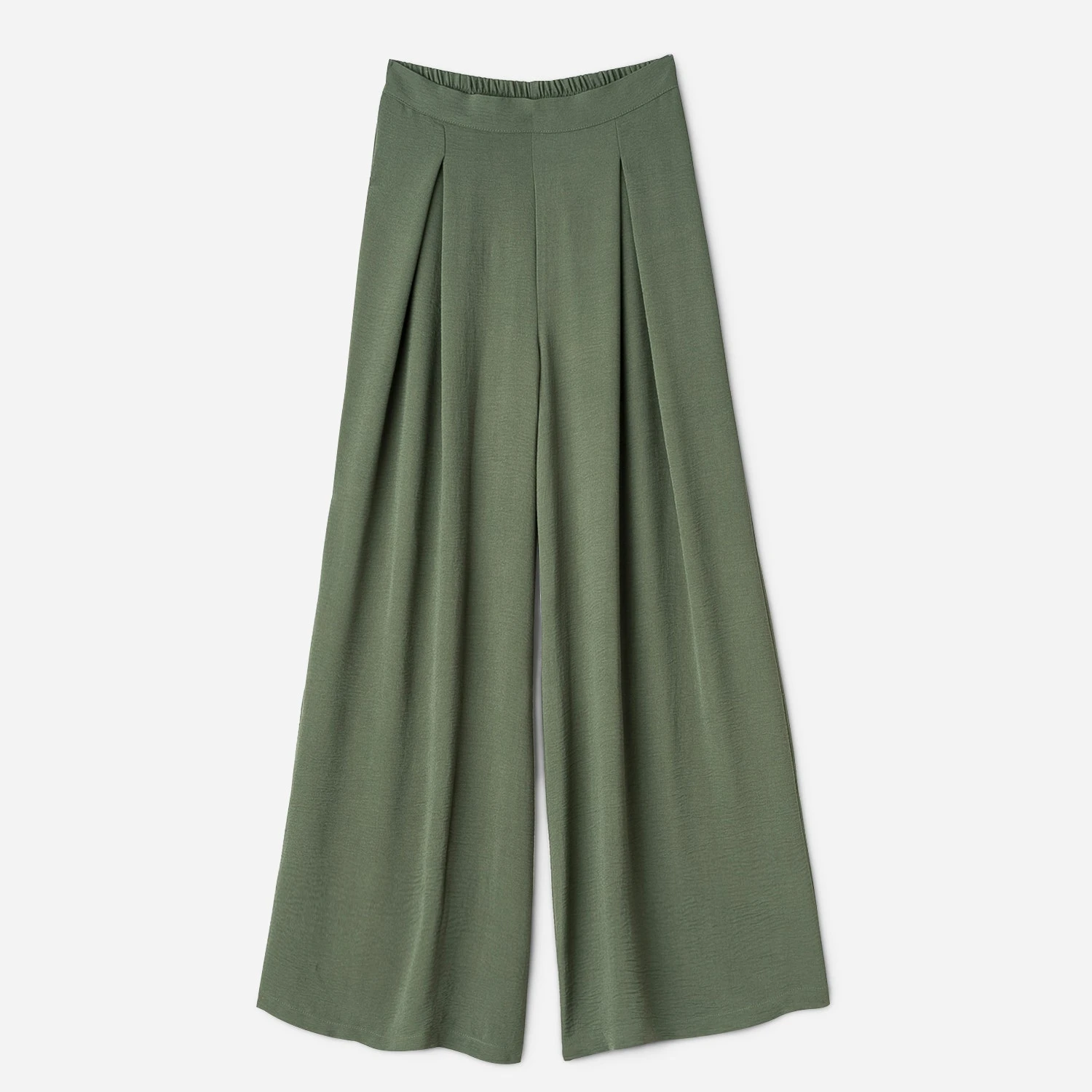 Pantalon Large TEXTO Kaki 3 Pantalon Large TEXTO Kaki