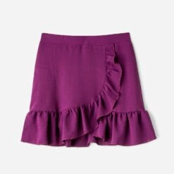 Jupe Courte TEXTO Prune