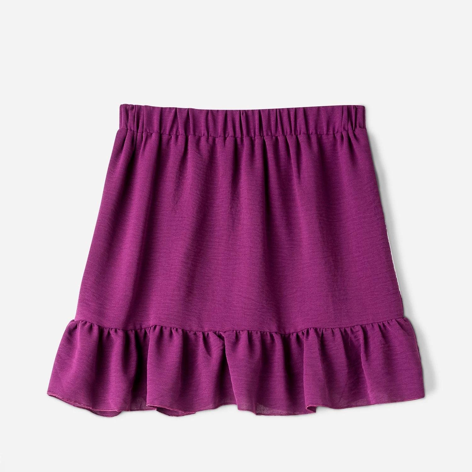 Jupe Courte TEXTO Prune 4 Jupe Courte TEXTO Prune – Image 2