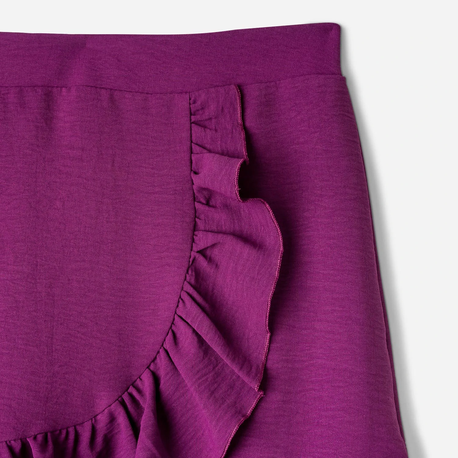 Jupe Courte TEXTO Prune 6 Jupe Courte TEXTO Prune – Image 4