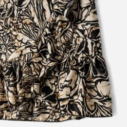 Jupe Courte TEXTO Beige Imprimé Floral -Caprices Chaussures Boutique WWWERM 10798810004 2