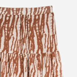 Jupe Longue TEXTO Camel à Imprimé Ethnique -Caprices Chaussures Boutique WWWERM 10798810005 2