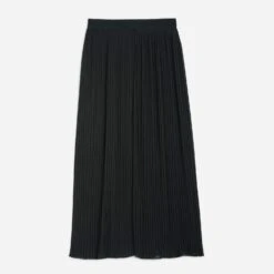 Jupe Longue TEXTO Noire Plissée
