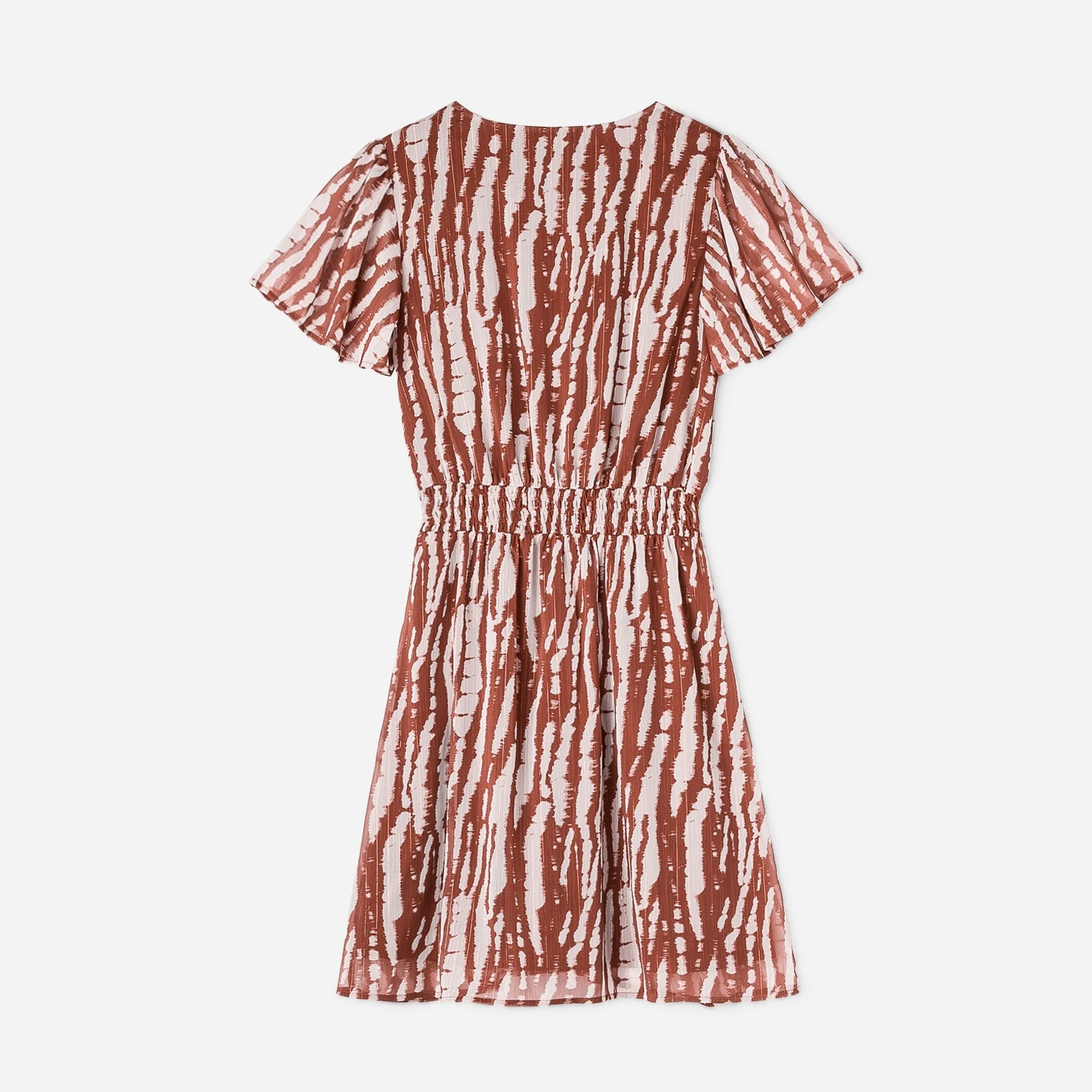 Robe TEXTO Camel Imprimé Ethnique 4 Robe TEXTO Camel Imprimé Ethnique – Image 2