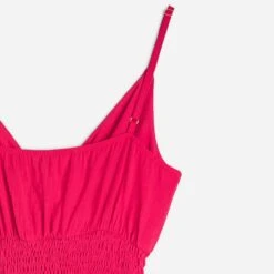 Robe Longue TEXTO Fuchsia Avec Nœud -Caprices Chaussures Boutique WWWERM 10798820016 3