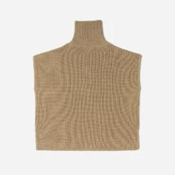 Pull-cape TEXTO Beige En Tricot à Col Camionneur - Taille Unique -Caprices Chaussures Boutique WWWERM 10798920004 3