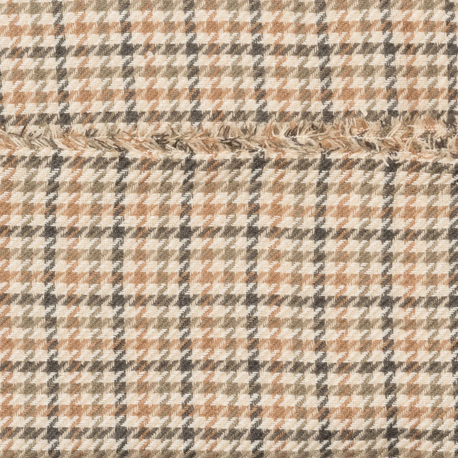 Etole Beige à Motif Pied-de-poule 3 Etole Beige à Motif Pied-de-poule – Image 2