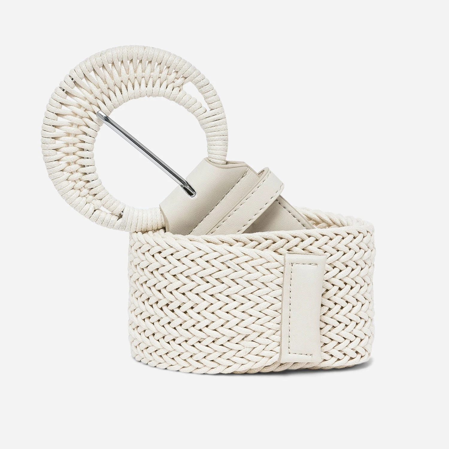 Ceinture TEXTO écrue En Textile Tressé 3 Ceinture TEXTO écrue En Textile Tressé