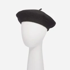 Béret Noir En Laine