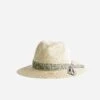 Chapeau Beige Effet Paille Foulard Imprimé -Caprices Chaussures Boutique WWWERM 10799900226 0