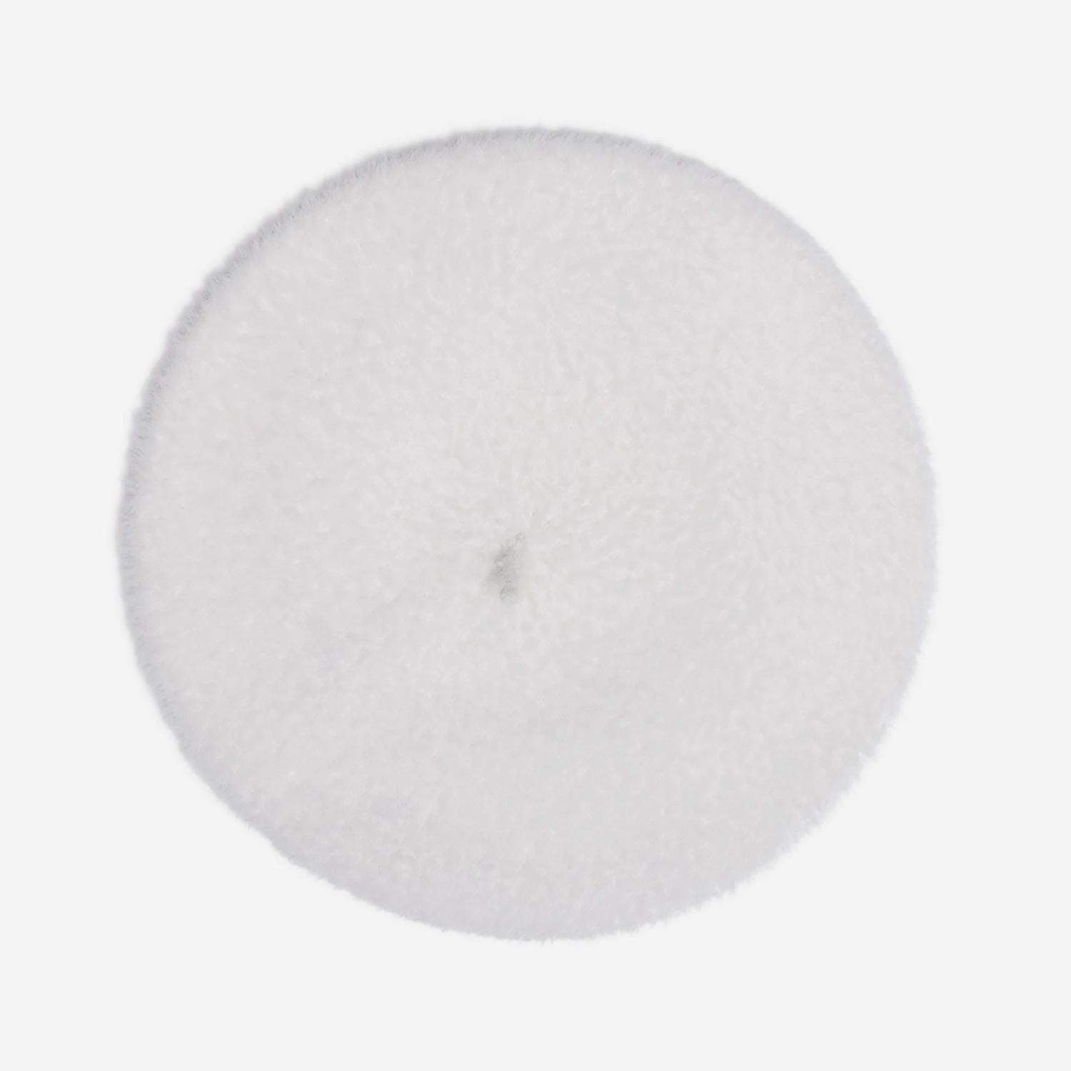 Béret Blanc En Maille Duveteuse 4 Béret Blanc En Maille Duveteuse – Image 2