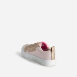 Skechers Tennis TWINKLE TOES Rose Et Dorée Avec Cœurs -Caprices Chaussures Boutique WWWERM 10821390001 3