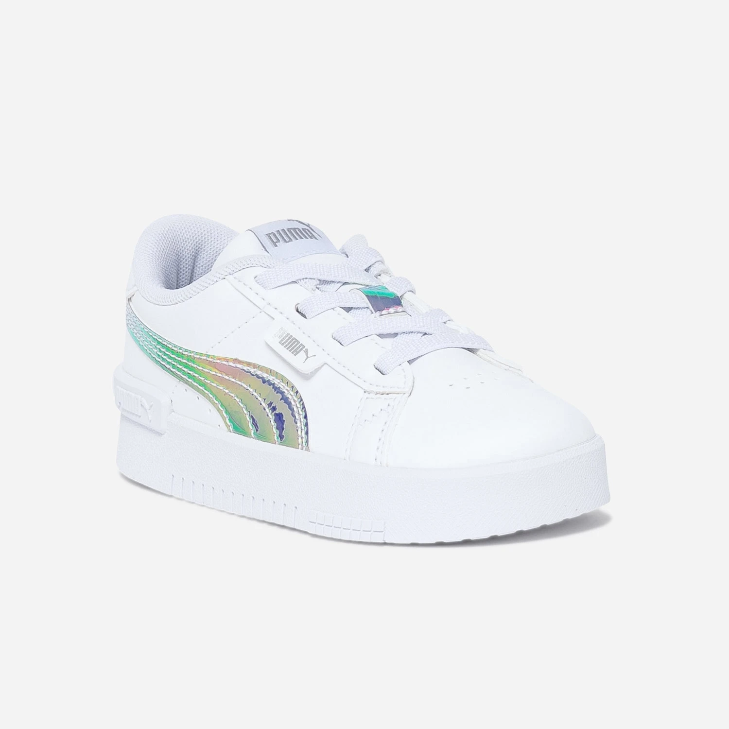 Tennis PUMA Blanche à Bande Iridescent 4 Tennis PUMA Blanche à Bande Iridescent – Image 2