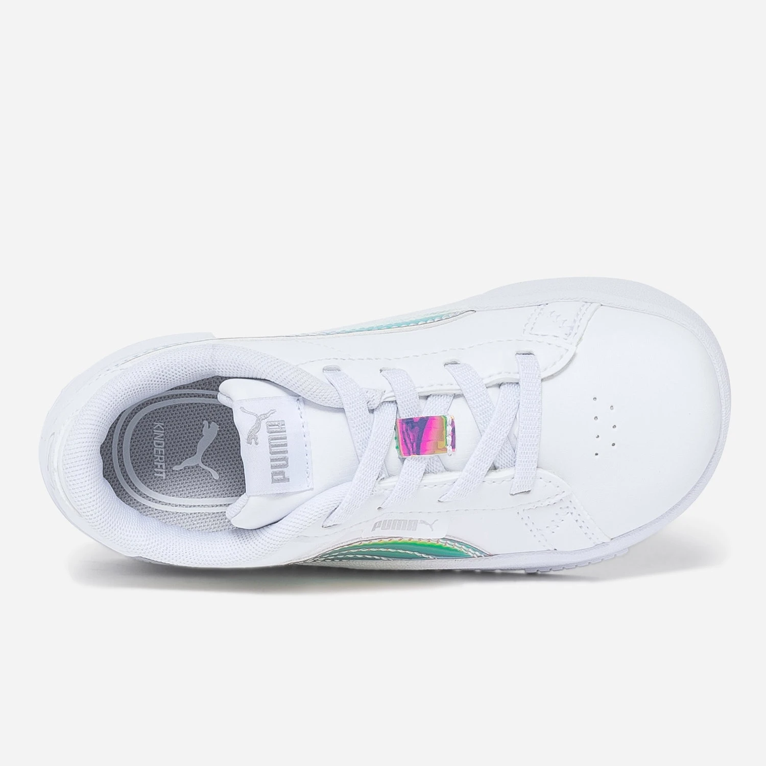 Tennis PUMA Blanche à Bande Iridescent 7 Tennis PUMA Blanche à Bande Iridescent – Image 5
