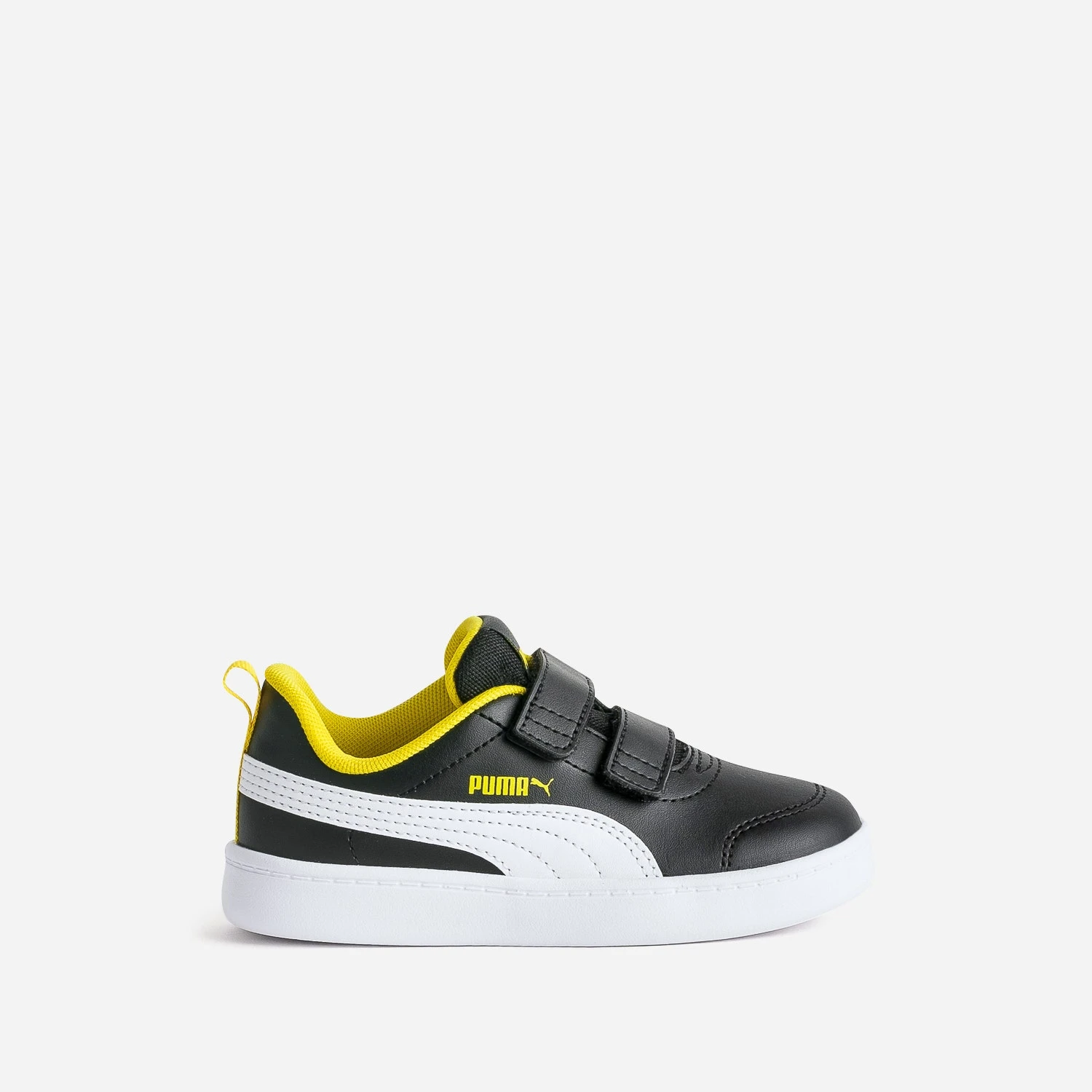 Tennis PUMA Noire Et Jaune à Scratchs 3 Tennis PUMA Noire Et Jaune à Scratchs