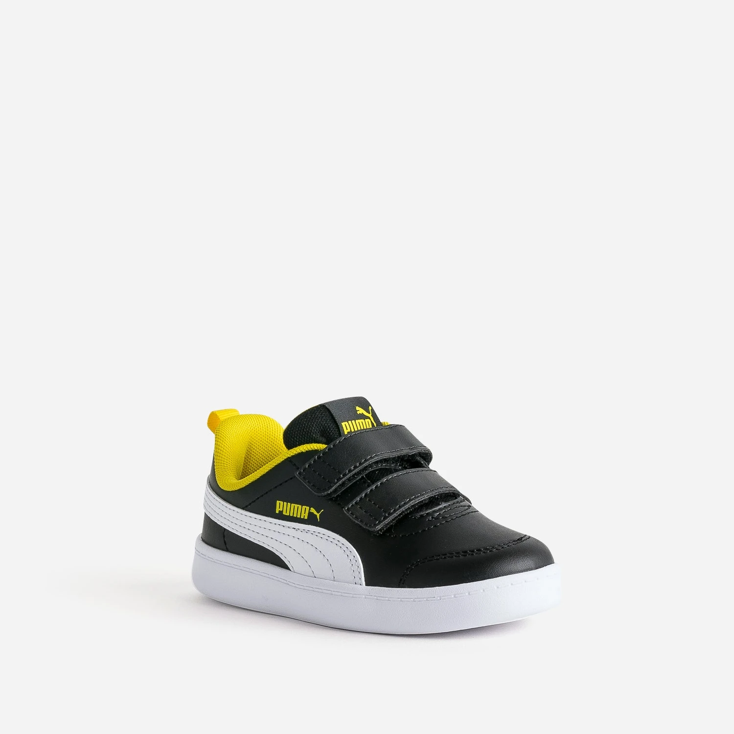 Tennis PUMA Noire Et Jaune à Scratchs 4 Tennis PUMA Noire Et Jaune à Scratchs – Image 2