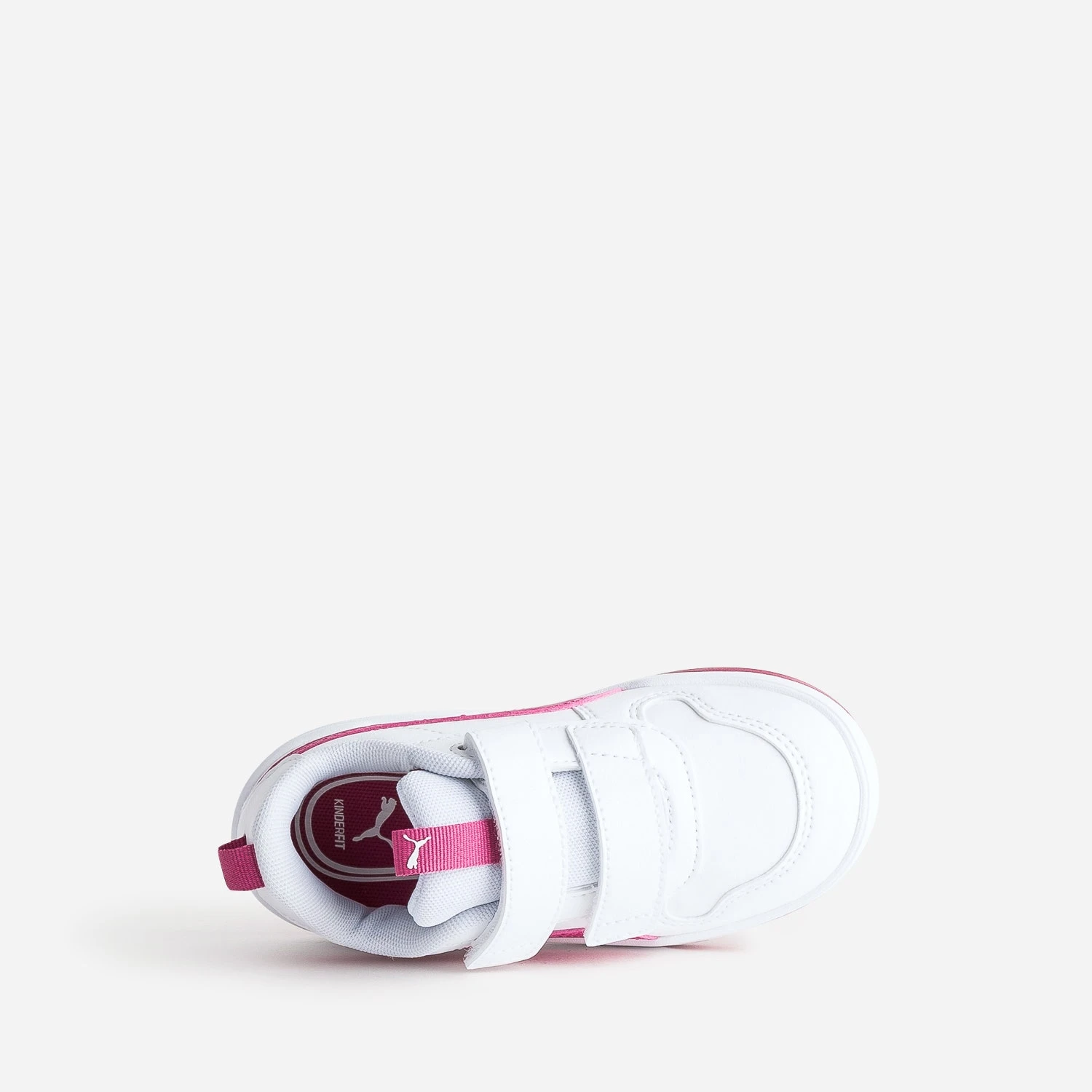 Tennis PUMA Blanche Et Rose à Scratchs 7 Tennis PUMA Blanche Et Rose à Scratchs – Image 5